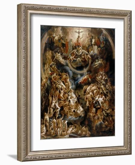 The Last Judgement-Jacob Jordaens-Framed Giclee Print