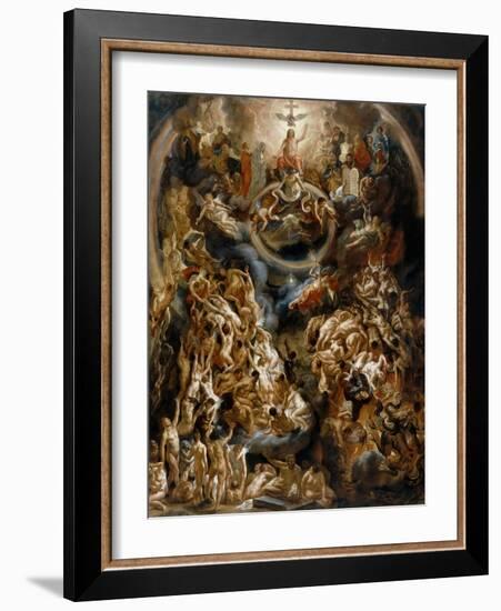 The Last Judgement-Jacob Jordaens-Framed Giclee Print