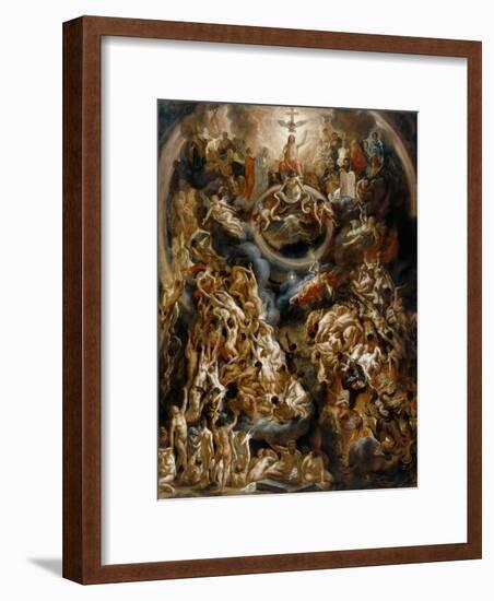 The Last Judgement-Jacob Jordaens-Framed Giclee Print