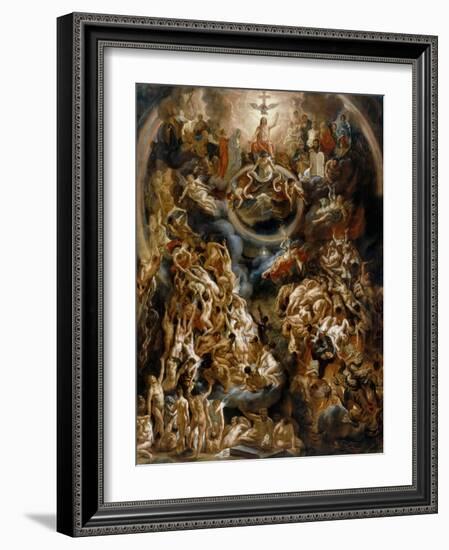 The Last Judgement-Jacob Jordaens-Framed Giclee Print