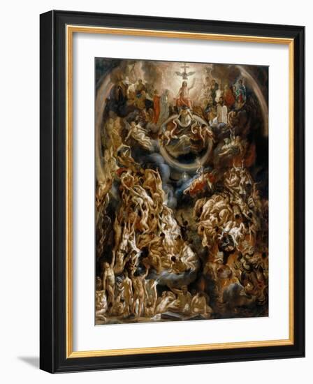 The Last Judgement-Jacob Jordaens-Framed Giclee Print