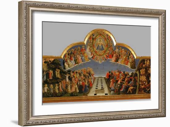 The Last Judgement-Fra Angelico-Framed Giclee Print