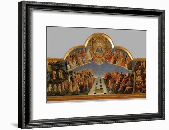 The Last Judgement-Fra Angelico-Framed Giclee Print