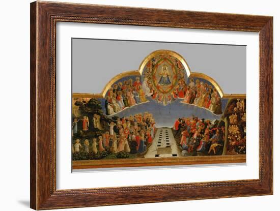 The Last Judgement-Fra Angelico-Framed Giclee Print