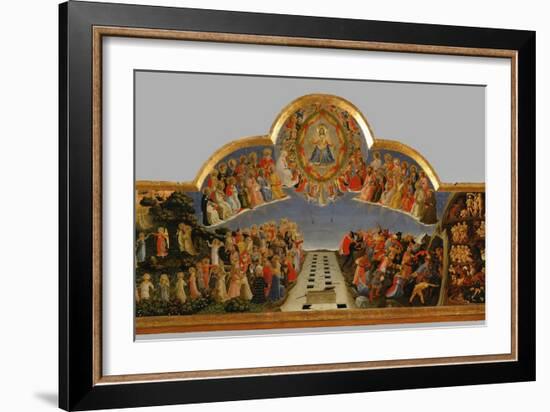 The Last Judgement-Fra Angelico-Framed Giclee Print