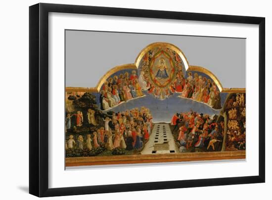 The Last Judgement-Fra Angelico-Framed Giclee Print