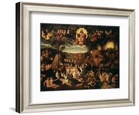 The Last Judgement-Hieronymus Bosch-Framed Giclee Print