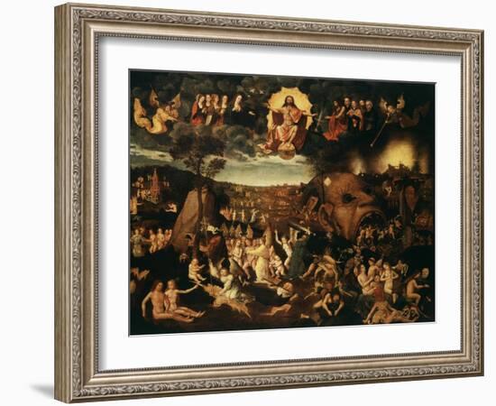 The Last Judgement-Hieronymus Bosch-Framed Giclee Print