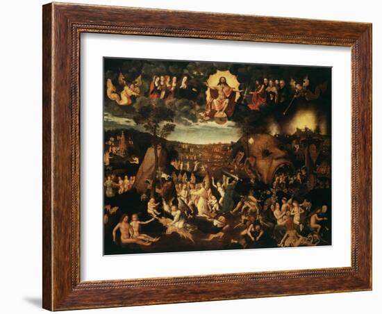 The Last Judgement-Hieronymus Bosch-Framed Giclee Print