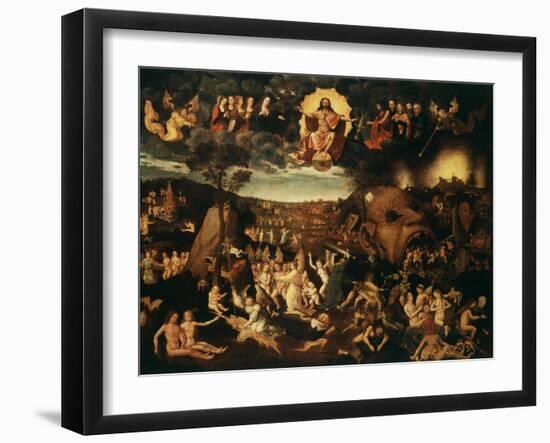 The Last Judgement-Hieronymus Bosch-Framed Giclee Print