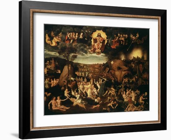 The Last Judgement-Hieronymus Bosch-Framed Giclee Print