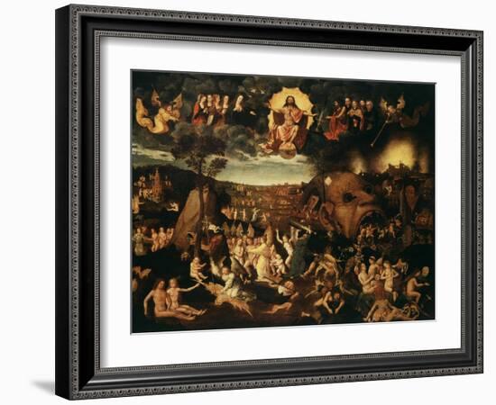 The Last Judgement-Hieronymus Bosch-Framed Giclee Print