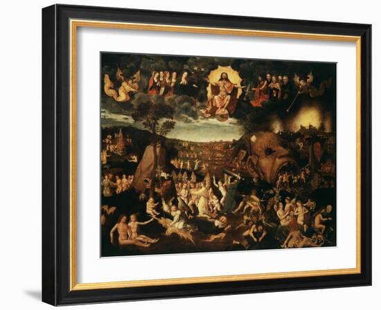 The Last Judgement-Hieronymus Bosch-Framed Giclee Print