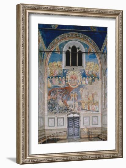 The Last Judgement-Giotto di Bondone-Framed Giclee Print