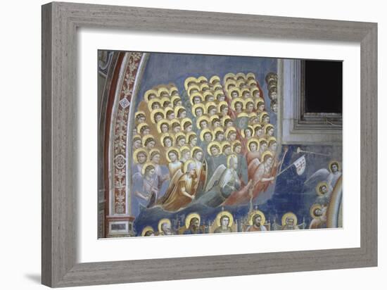 The Last Judgement-Giotto di Bondone-Framed Giclee Print