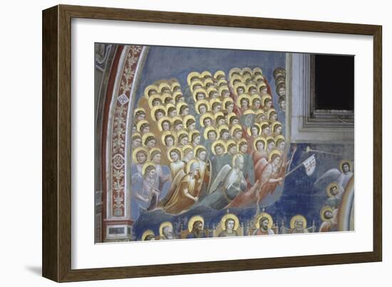 The Last Judgement-Giotto di Bondone-Framed Giclee Print