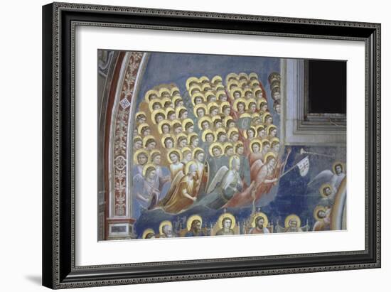 The Last Judgement-Giotto di Bondone-Framed Giclee Print