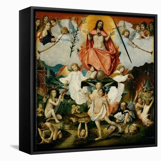 The Last Judgement-Jan Provost-Framed Premier Image Canvas