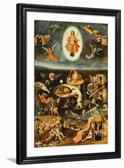 The Last Judgement-Hieronymus Bosch-Framed Giclee Print