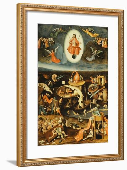 The Last Judgement-Hieronymus Bosch-Framed Giclee Print