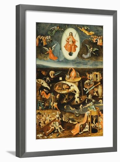 The Last Judgement-Hieronymus Bosch-Framed Giclee Print