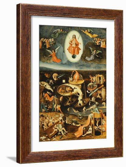 The Last Judgement-Hieronymus Bosch-Framed Giclee Print