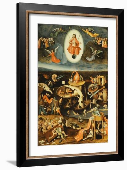 The Last Judgement-Hieronymus Bosch-Framed Giclee Print