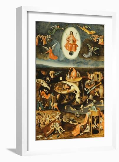 The Last Judgement-Hieronymus Bosch-Framed Giclee Print