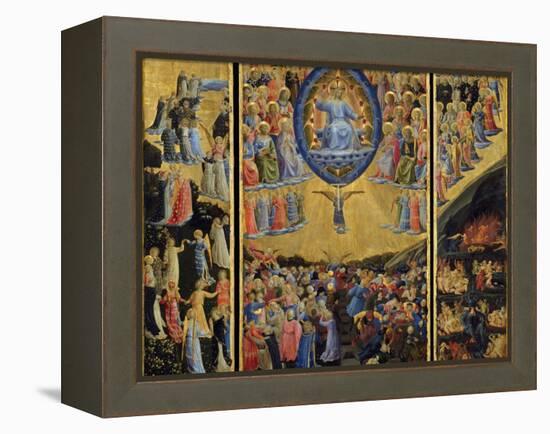 The Last Judgment (Winged Alta), Early 15th C-Fra Angelico-Framed Premier Image Canvas