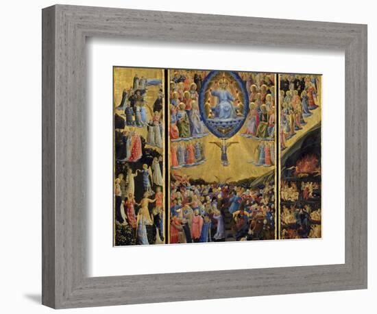 The Last Judgment (Winged Alta), Early 15th C-Fra Angelico-Framed Giclee Print