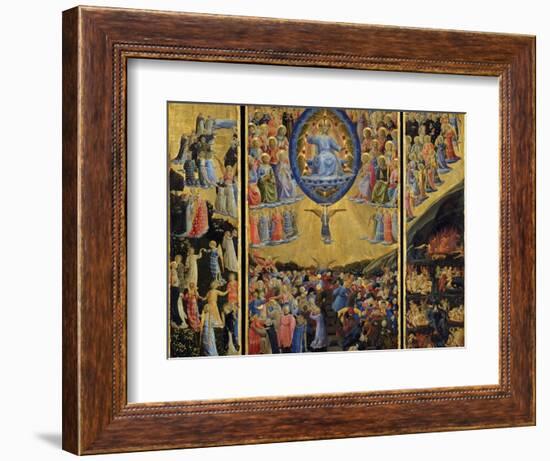 The Last Judgment (Winged Alta), Early 15th C-Fra Angelico-Framed Giclee Print