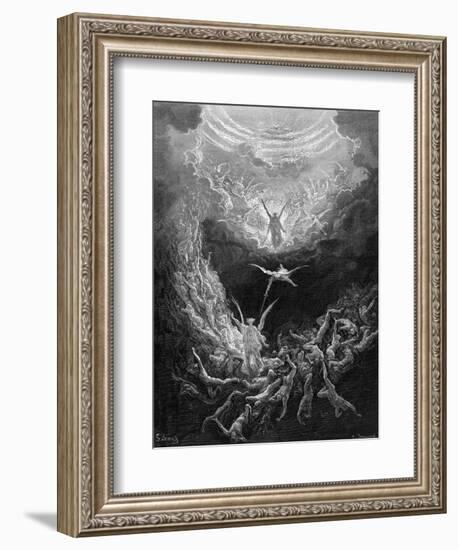 The Last Judgment-Gustave Dor?-Framed Photographic Print