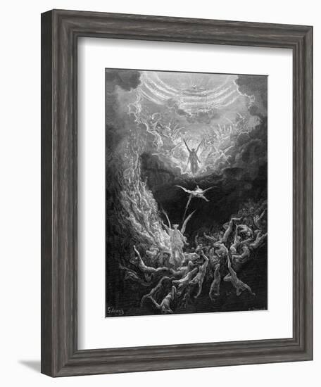 The Last Judgment-Gustave Dor?-Framed Photographic Print