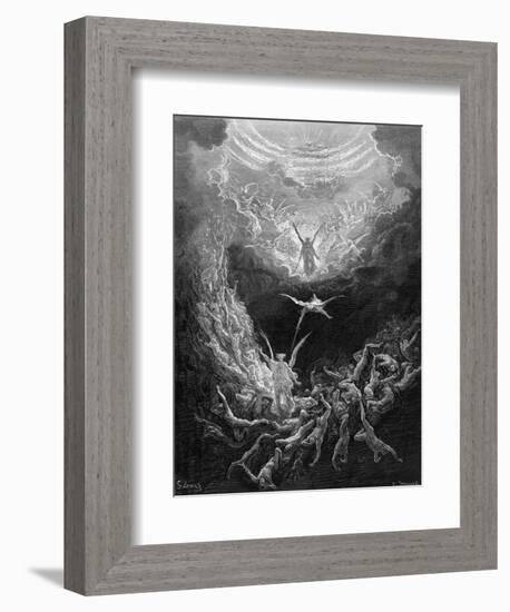 The Last Judgment-Gustave Dor?-Framed Photographic Print