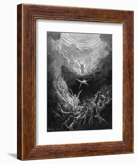 The Last Judgment-Gustave Dor?-Framed Photographic Print