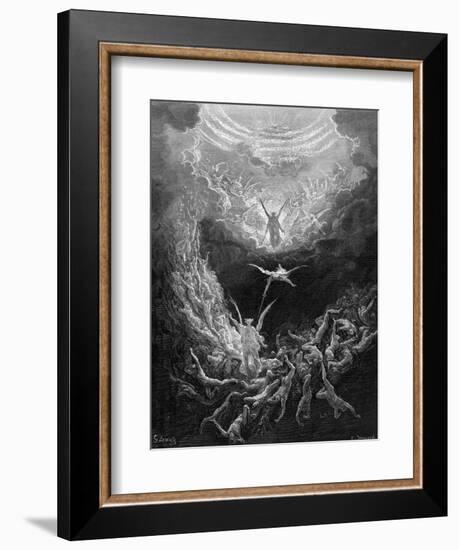 The Last Judgment-Gustave Dor?-Framed Photographic Print