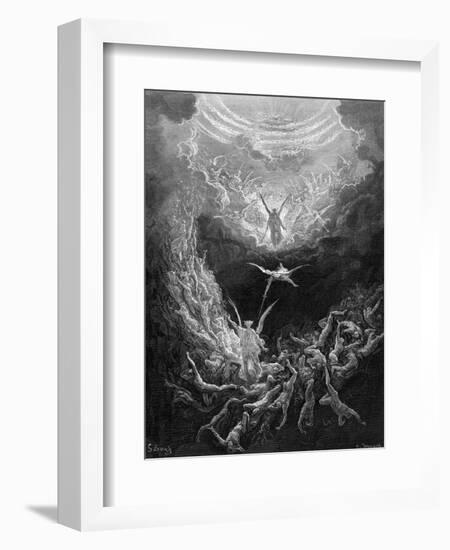 The Last Judgment-Gustave Dor?-Framed Photographic Print