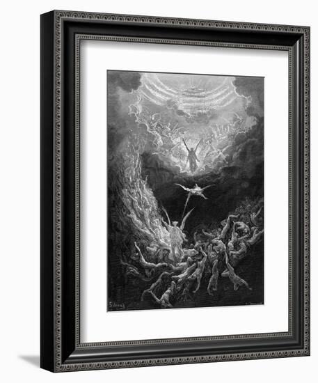 The Last Judgment-Gustave Dor?-Framed Photographic Print