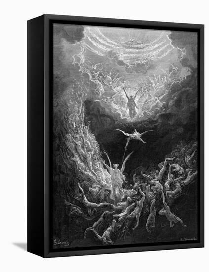 The Last Judgment-Gustave Dor?-Framed Premier Image Canvas