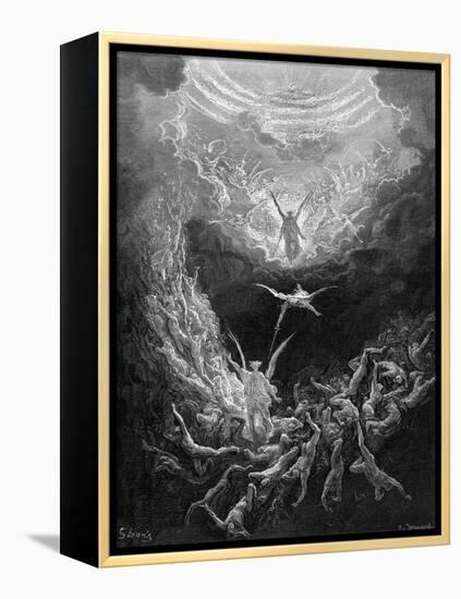 The Last Judgment-Gustave Dor?-Framed Premier Image Canvas