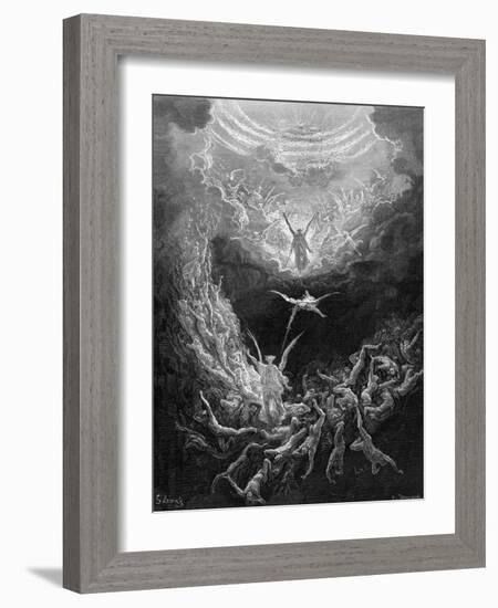 The Last Judgment-Gustave Dor?-Framed Photographic Print