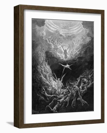 The Last Judgment-Gustave Dor?-Framed Photographic Print