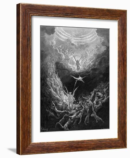 The Last Judgment-Gustave Dor?-Framed Photographic Print