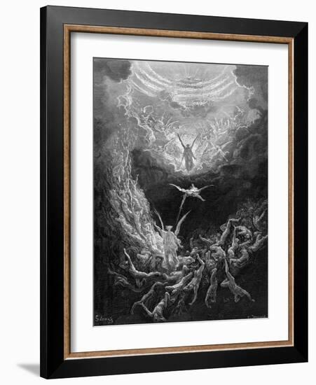 The Last Judgment-Gustave Dor?-Framed Photographic Print