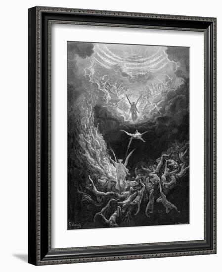 The Last Judgment-Gustave Dor?-Framed Photographic Print