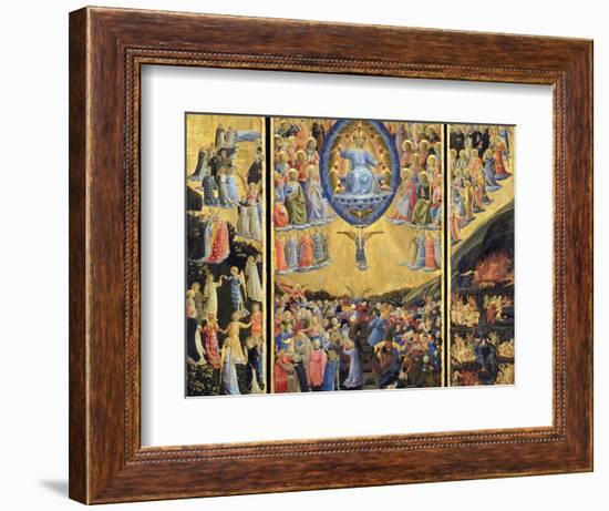 The Last Judgment-Fra Angelico-Framed Giclee Print