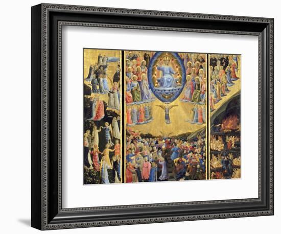 The Last Judgment-Fra Angelico-Framed Giclee Print