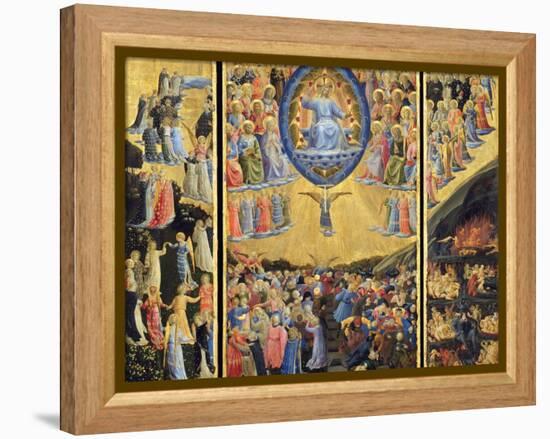 The Last Judgment-Fra Angelico-Framed Premier Image Canvas