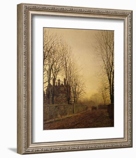 The Last Load-John Atkinson Grimshaw-Framed Giclee Print