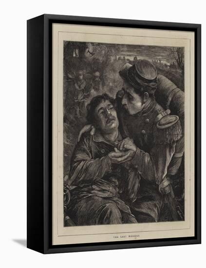 The Last Message-Henry Woods-Framed Premier Image Canvas